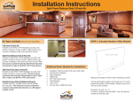 SoftWall Finishing Systems SW322318030 Installation Guide