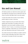 Yardistry YP11801 Use and Care Manual