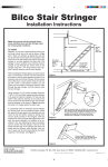 Bilco SZ O-SS Instructions / Assembly