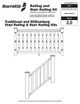 Veranda 73003987 Installation Guide