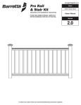 Veranda 73013194 Installation Guide