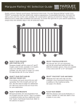 Marquee Railing 31002078 Instructions / Assembly