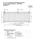 Weatherables WKR-THDW36-S8 Instructions / Assembly