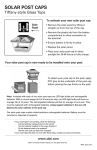 Veranda 132310 Instructions / Assembly