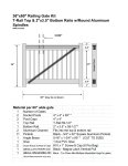 Weatherables WKG-THDVA36-S60 Instructions / Assembly