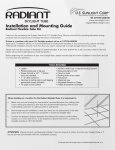 US Sunlight 1914ST Installation Guide