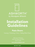 Ashworth PRO6068PS10LTPIWSTNK Instructions / Assembly