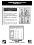 Steves & Sons N64NRNNNALLH Instructions / Assembly