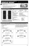 Unique Home Designs 1S2506KL2DSP3A Installation Guide