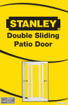 Stanley Doors 600003 Instructions / Assembly