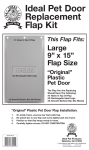 Ideal Pet RFLO Instructions / Assembly