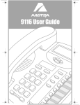 Aastra 9116 User's Manual