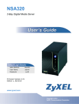 ZyXEL Nsa320 User's Manual