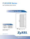 ZyXEL P-2612HW User's Manual