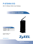 ZyXEL Communications Webcam zyxel User's Manual