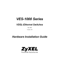 ZyXEL VES-1000 User's Manual