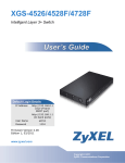 ZyXEL 4728F User's Manual