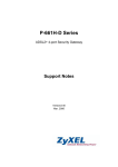 ZyXEL P-661H-D User's Manual