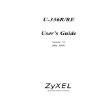 ZyXEL U-336R/RE User's Manual