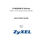 ZyXEL P-662HW-D User's Manual