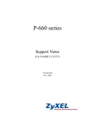 ZyXEL P-660 User's Manual