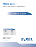 ZyXEL NSA210 User's Manual