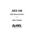 ZyXEL AES-100 User's Manual