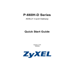 ZyXEL ADSL2+ User's Manual