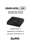 ZyXEL ADSL-Modem User's Manual