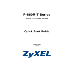 ZyXEL P-660R-T User's Manual