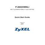 ZyXEL 802.11g User's Manual