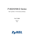 ZyXEL 802.11g User's Manual