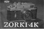 Zorki 4K Operating Instructions