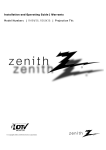 Zenith R49W36 User's Manual