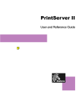 Zebra PrintServer User's Manual