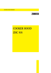 Zanussi ZHC 935 Instruction Manual