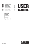 Zanussi ZDT11001 User's Manual