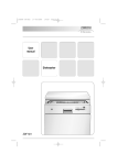 Zanussi ZDF 501 User's Manual