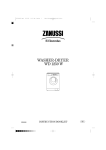 Zanussi WD 1250 W Owner's Manual