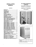 York P2DHX16F12001 User's Manual