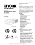 York Y32 User's Manual