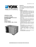 York PAC036 User's Manual