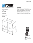 York MILLENNIUM ND360 User's Manual