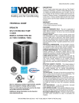 York E4TS030 User's Manual