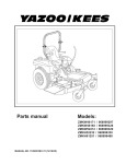 Yazoo/Kees ZMKW4817 User's Manual