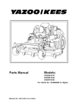 Yazoo/Kees ZHDD72340 User's Manual