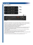 Yamaha Tn Series Data Sheet