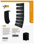 Yamaha NEXO GEO Data Sheet