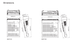 Yamaha MGP Series:s Specifications