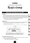 Yamaha MagicStomp MK2 Owner's Manual